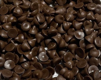 Unscented Wax Chocolate Chip Morsel Embeds: Candle Toppings