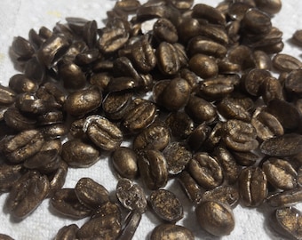 Coffee Bean Soap Embeds: Unscented Melt & Pour Embellishments