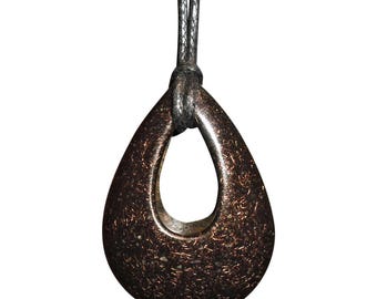 Deep Cleansing Shungite Pendant - Speaking Ones' Truth
