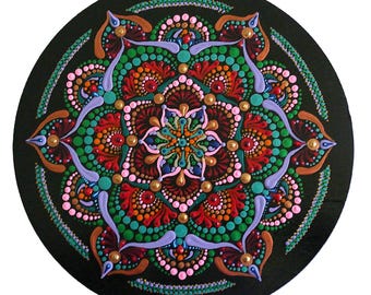 Serenity - 12&quot; Mandala Wall Hanging