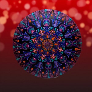 Caring and Sharing - 12&quot; Mandala Wall Hanging