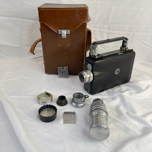 Classic Kodak 16mm Film Reel Canisters Set of 2 Film Storage Tins