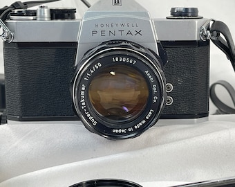 PENTAX Honeywell SP mm SLR Film Camera With mm F.5   Etsy