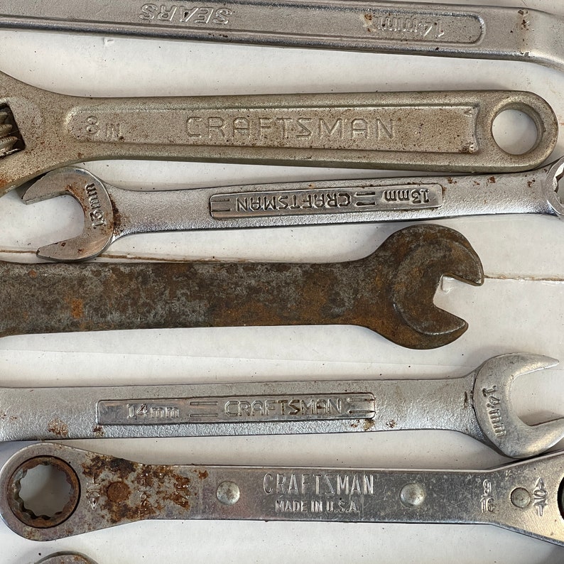 45 Pc Set of American Made Hand Tools W/ Tool Box Vintage Etsy