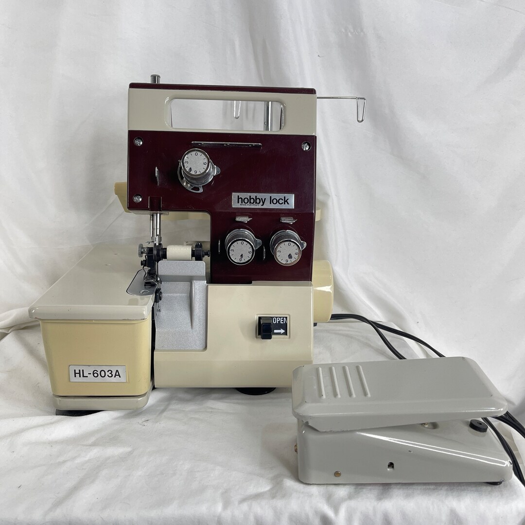 Hobby Lock Hl603a Serger Sewing Machine With Pedal by Pfaff Etsy