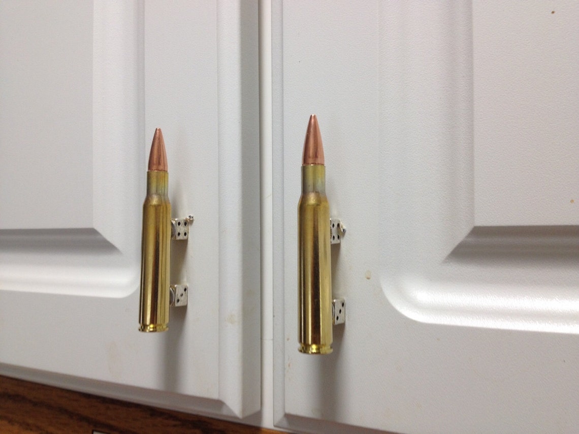 3006 Brass Bullet Door Pulls Hunting Lodge Sold by Etsy