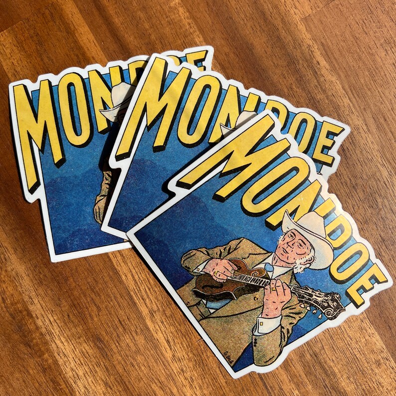 Bill Monroe Sticker/decal - Etsy