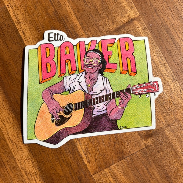 Etta Baker Sticker/Decal