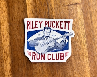 Riley Puckett Run Club Sticker