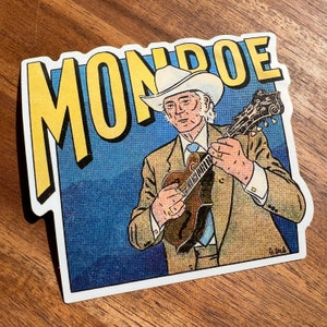 Bill Monroe Sticker/Decal