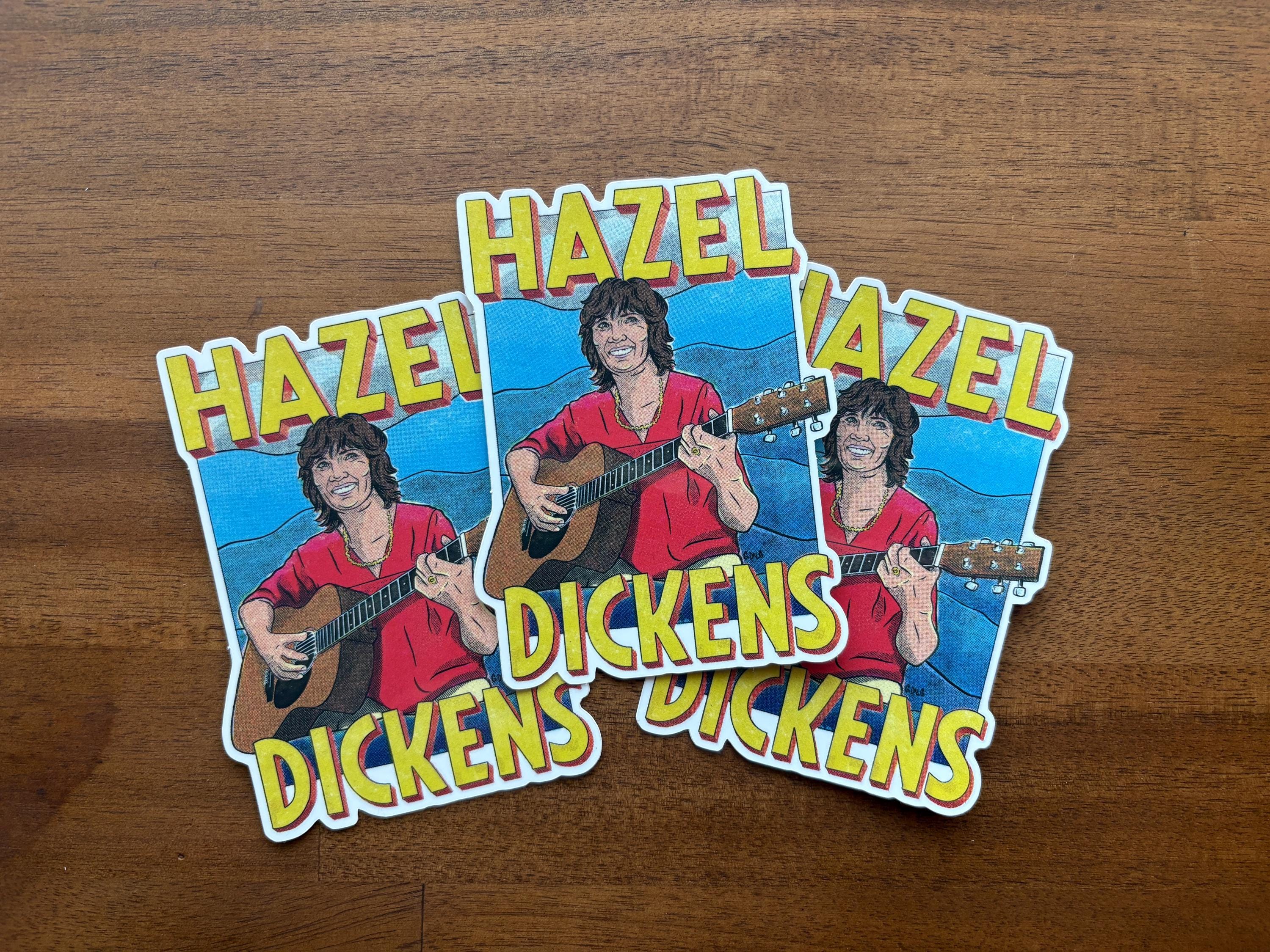 Hazel Dickens Sticker Decal - Etsy