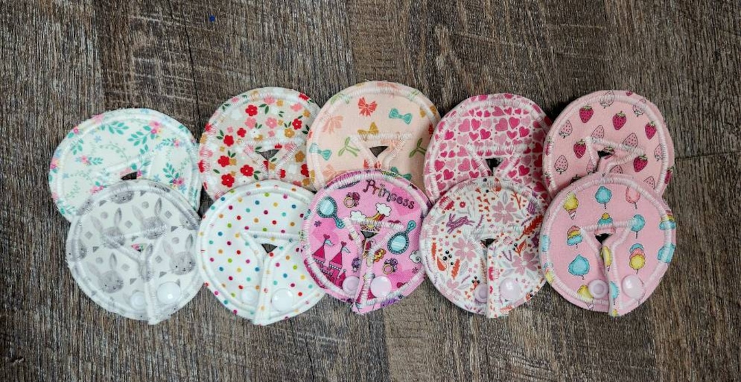 Gtube Pads Girl Style / Gtube Cover/ Button Feeding Tube Pads covers