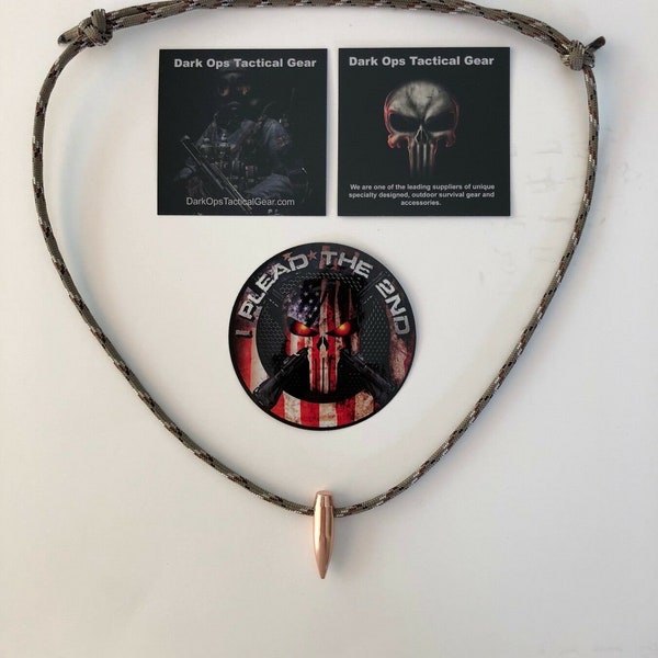 Paracord Necklace Etsy