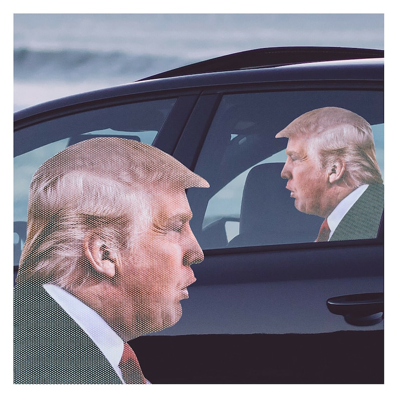 Ride With Trump Window Sticker 2 Trump 2024 Decals ..fast Shipping Etsy