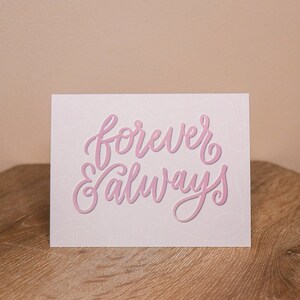Carte Forever & Always