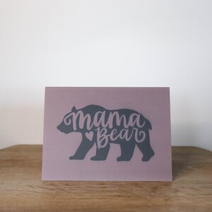 Carte Mama Bear