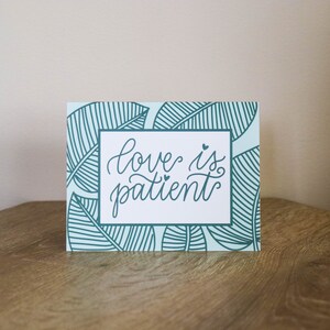 L’amour est une carte de patient