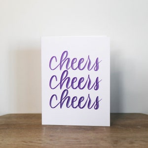 Cartes Cheers Cheers Cheers