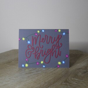 Carte Merry & Bright