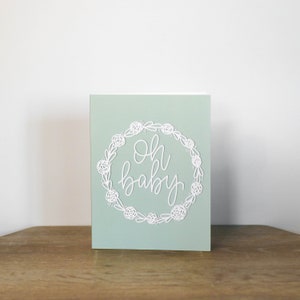 Carte Oh Bébé