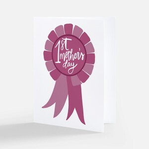 Carte de première fête des mères