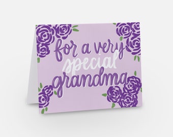 For a Very Special Grandma Card