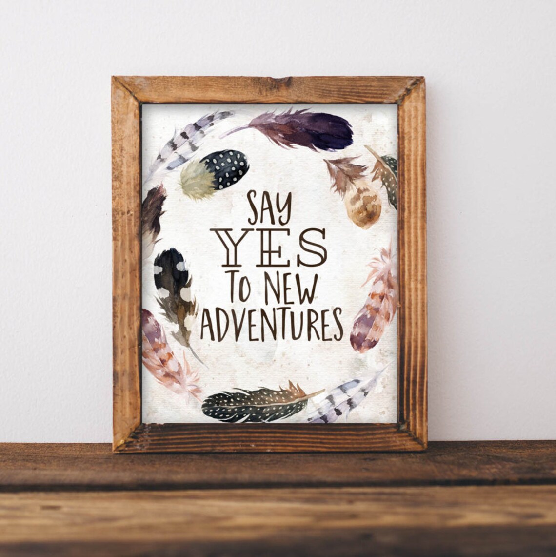 Printable Art Say Yes to New Adventures Travel Print - Etsy