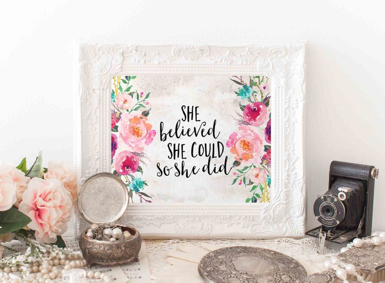 Printable Art Motivational Art Inspirational Printable Quote Etsy