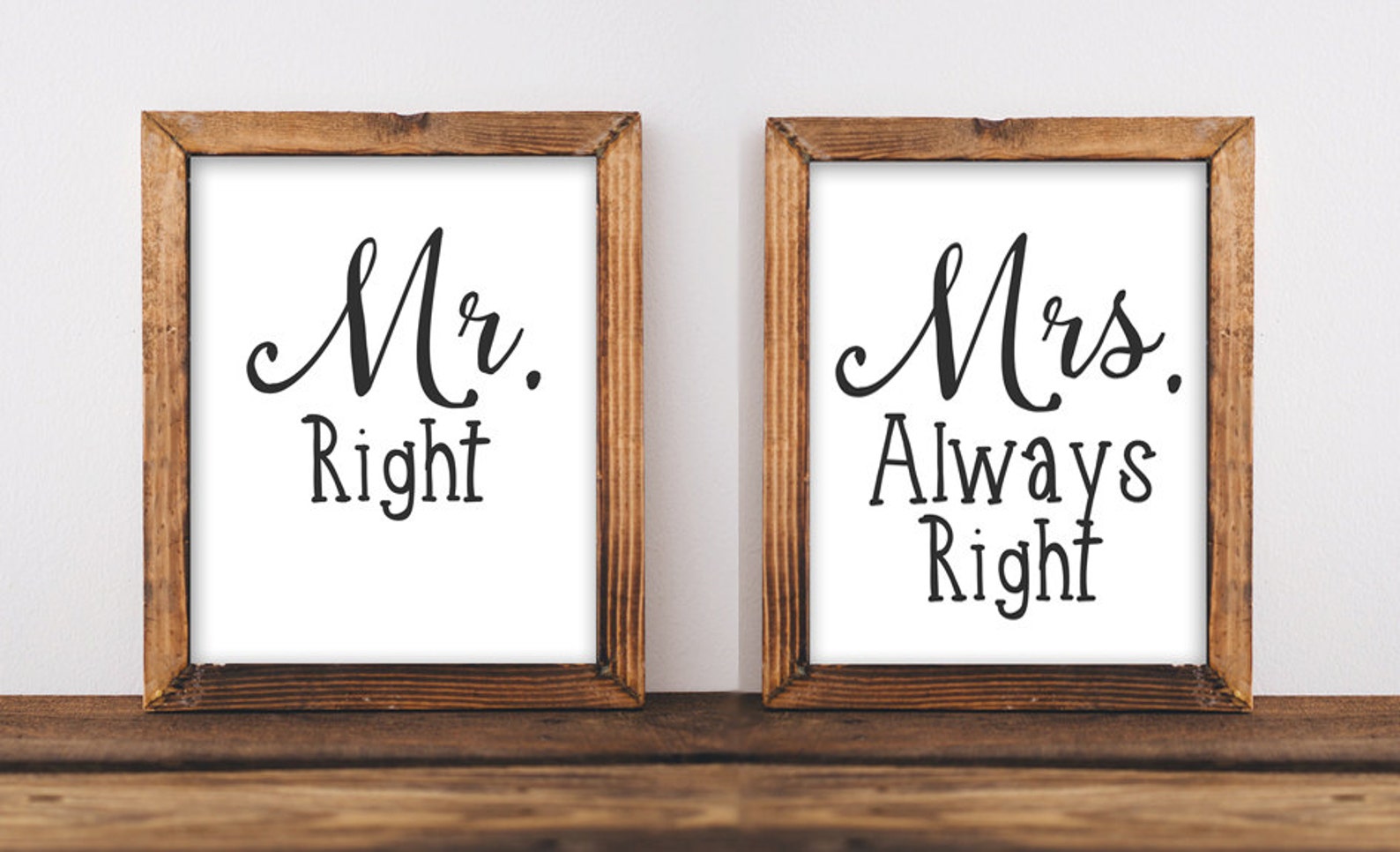 I always right