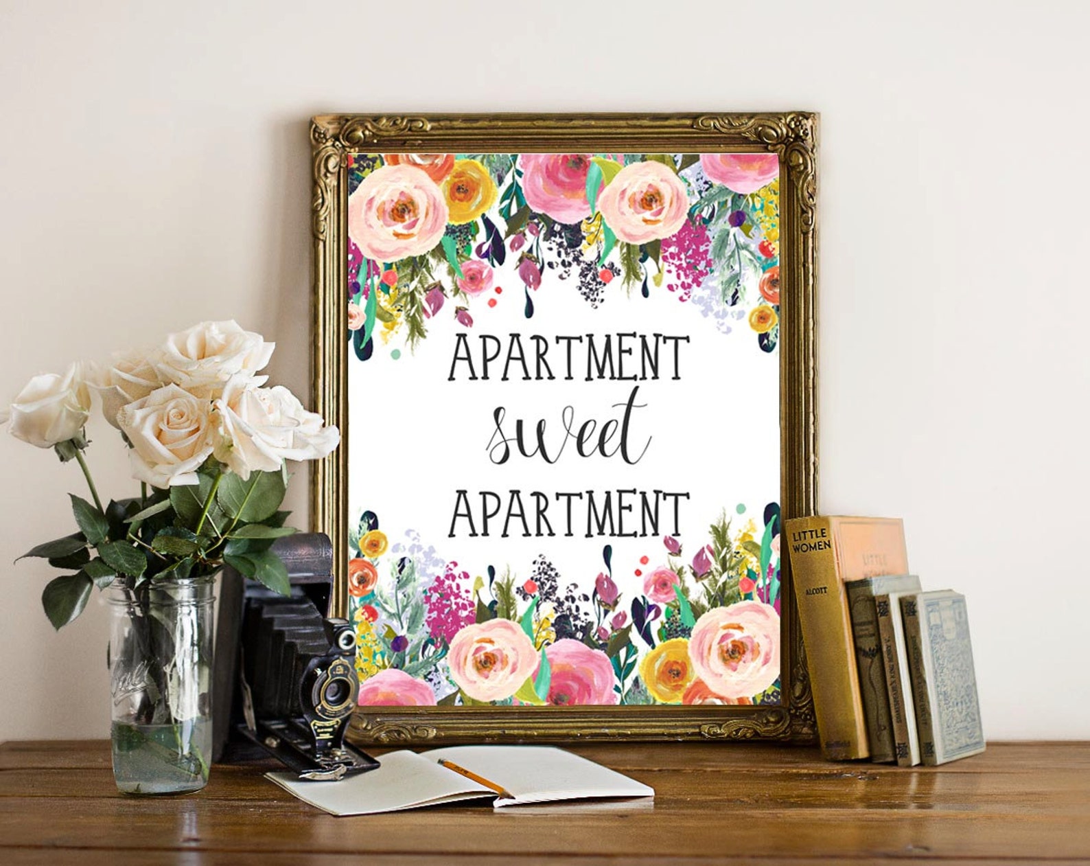 Printable Wall Art 8x10 Apartment Sweet Apartment Printable | Etsy