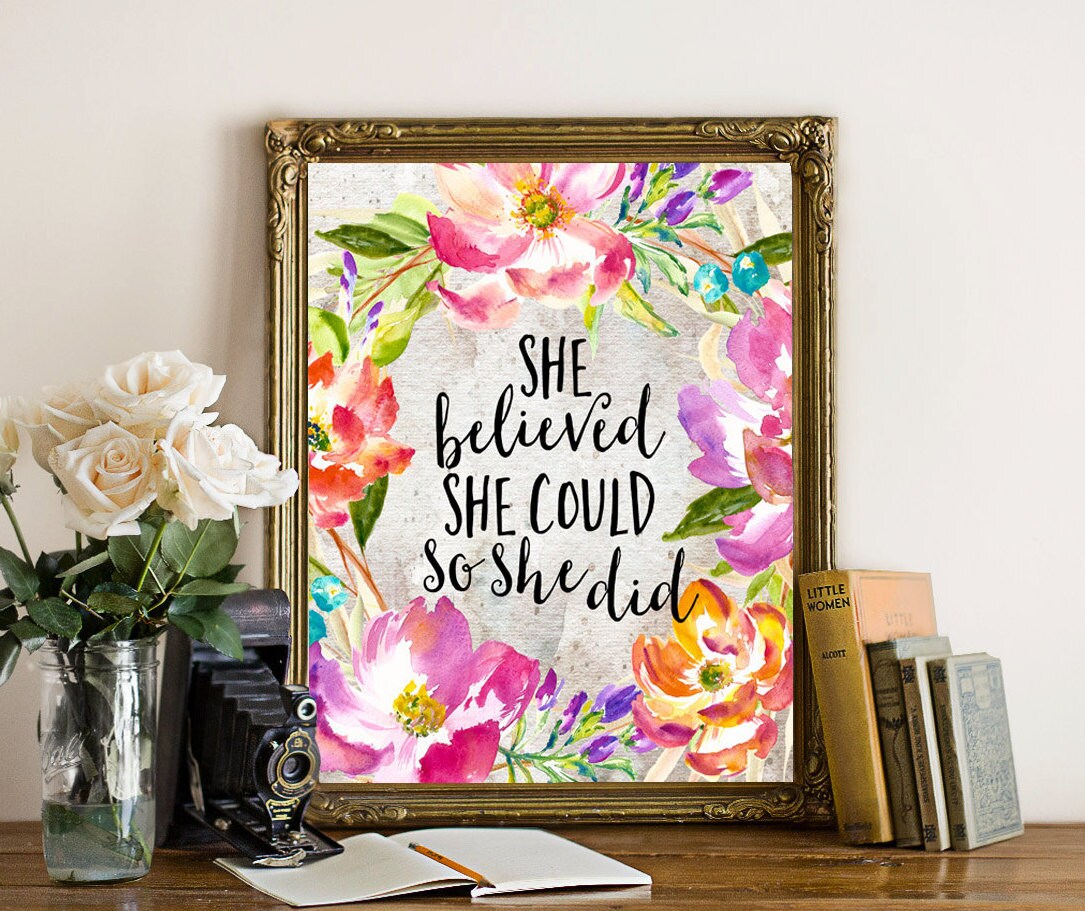 Printable Art Motivational Art Inspirational Printable Quote - Etsy