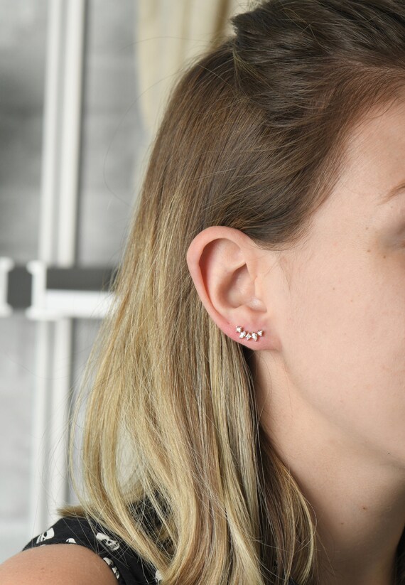 Rose gold plated earrings Rose gold plated earrings