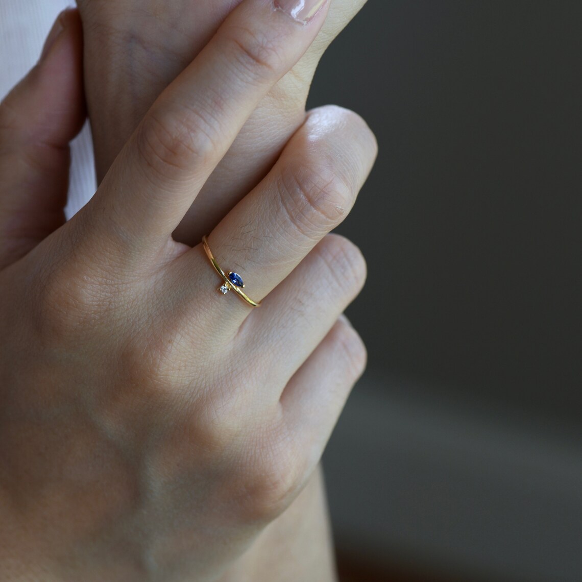 Bague En Argent Sterling 925 Avec Pierre Rouge Marquise - Taille 6 1/2 - Modèle #4080