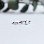 Silver Opal Rings