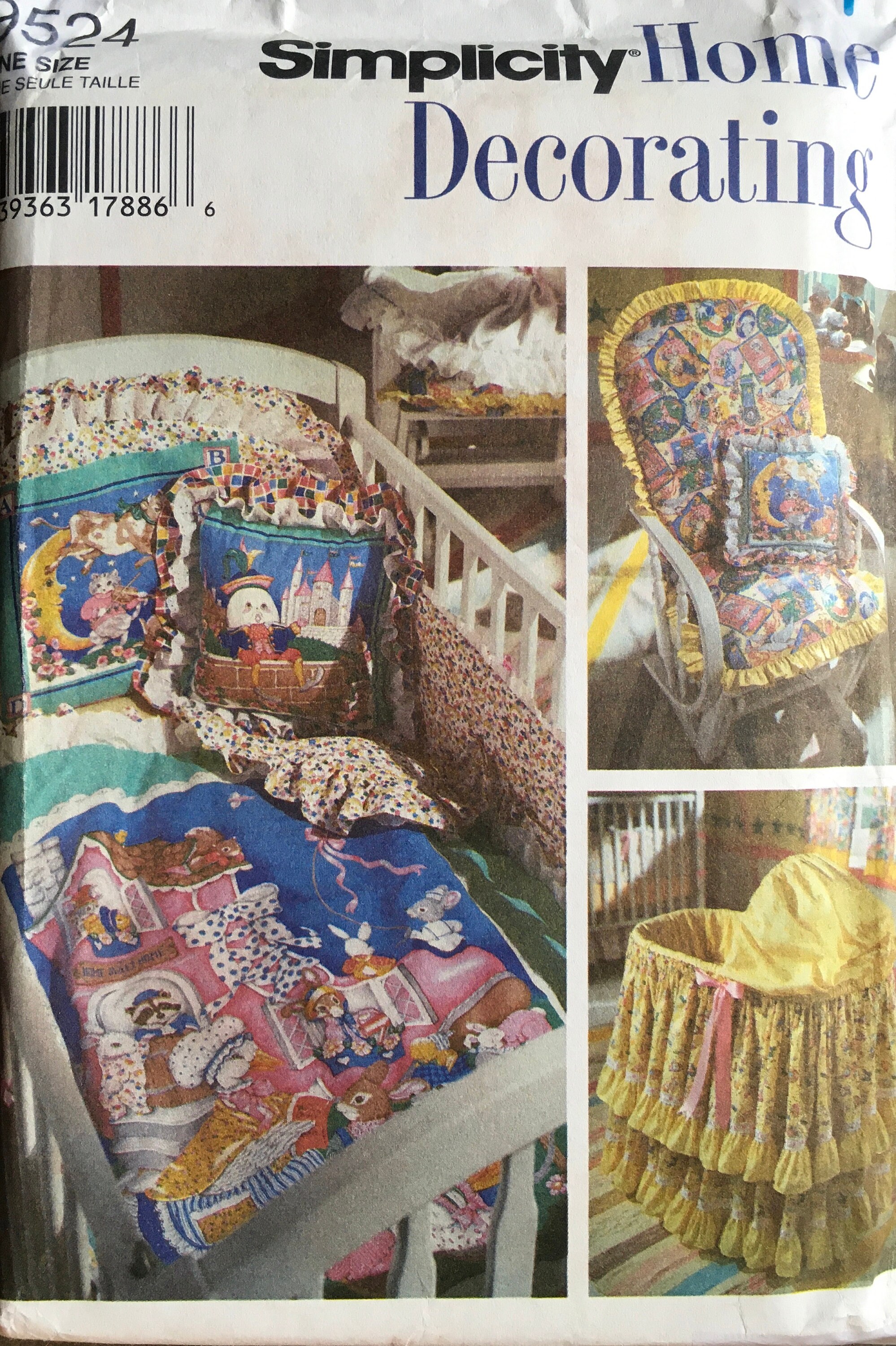 Simplicity 9524 Craft Pattern vintage UNCUT - Etsy UK
