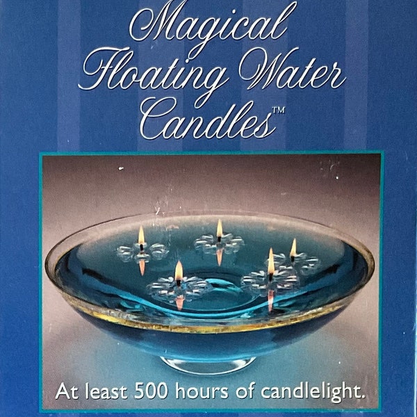 Bougies d’eau flottantes magiques