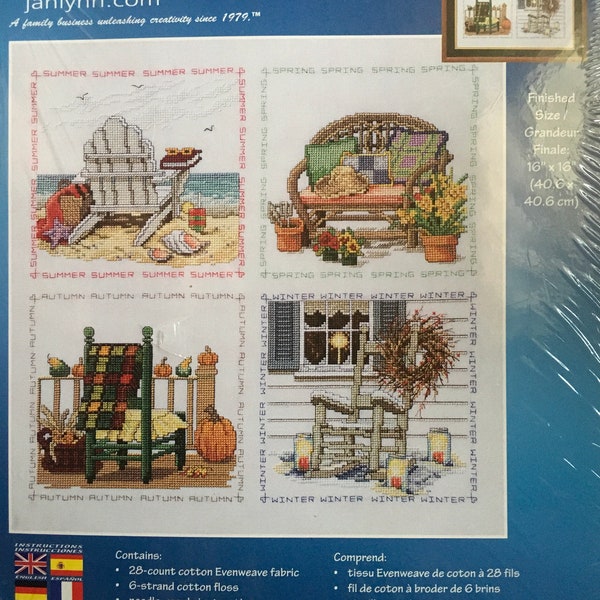 Janlynn Cross-Stitch Kit #15-216 (Vintage)