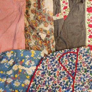 Apron lot of five