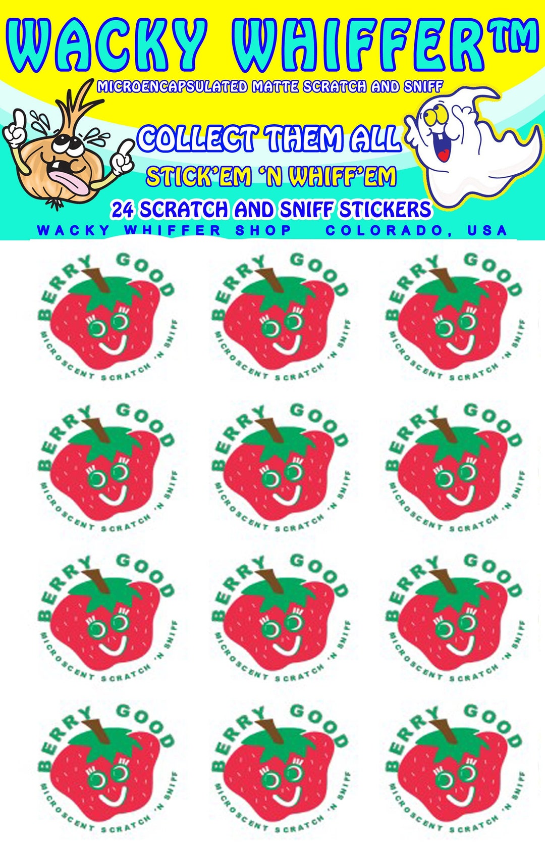 Bubble Gum Machine EverythingSmells Scratch & Sniff Stickers