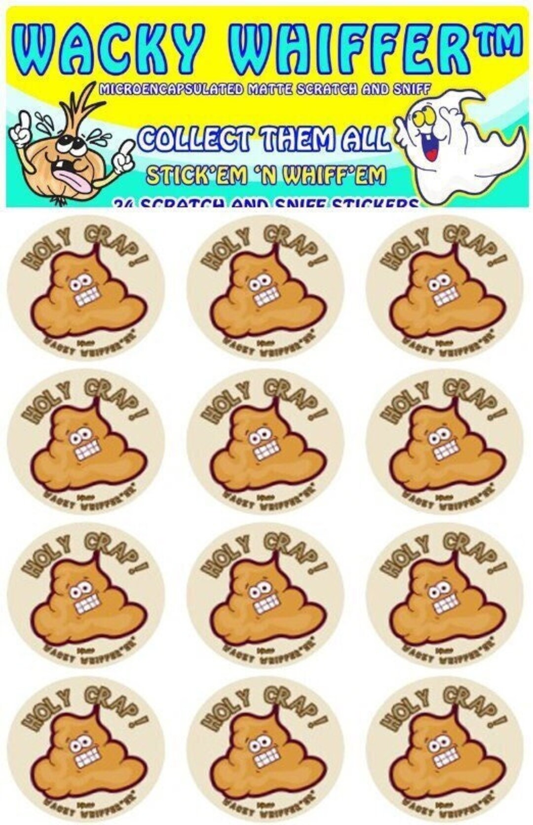 Sticker Manuring Manure Scented Scratch and Sniff Stickers: Novelty Smelly Stickers - Etsy