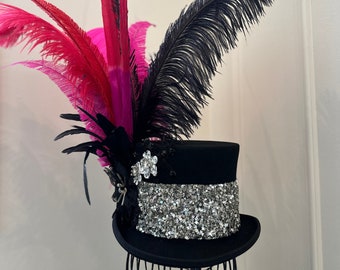 Sombrero de copa burlesco/Sombrero de calidad Broadway