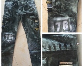 Pantalones Steampunk, estilo Burning Man