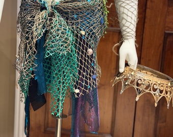 Parte inferior envolvente de tritón/sirena