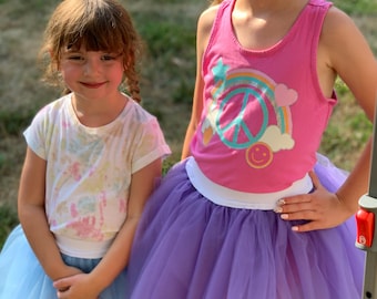 Faldas de tul personalizadas para niños (cualquier color o largo que desees) Cientos de colores