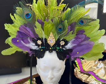 Sombrero de burlesque/Mardi Gras