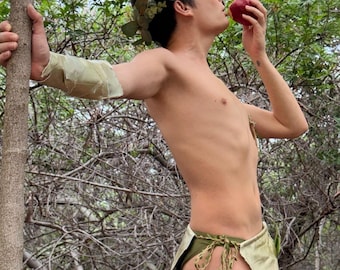 Disfraz de dios griego/Adán y Eva