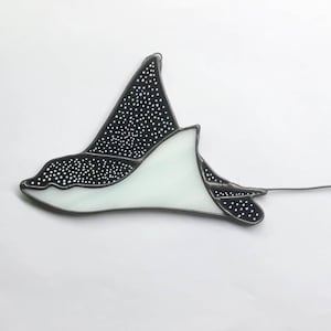 Made to order Spotted Eagle Ray Stained Glass image 1