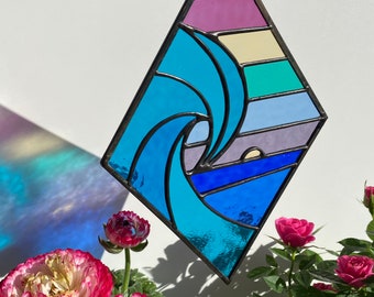 Diamond Paradise Stained glass