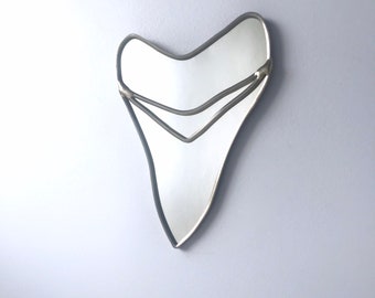 Made to order Megalodon Shark tooth Mirror Stained Glass