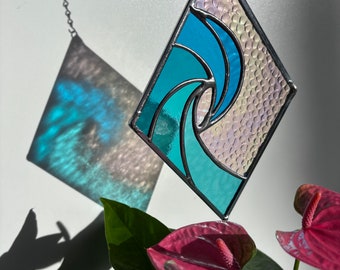 Ocean Wave Stained glass